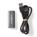 Nedis HDMI ™ Repeater | 25.0 m | 8K@60Hz | 48 Gbps | Aluminium | Antrasitt