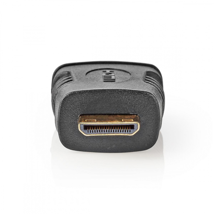 Nedis HDMI™ Adapter | HDMI ™ minikontakt | HDMI™ Output | Gull belagt | Rett | ABS | Sort | 1 stk. | Blister Nedis HDMI™ Adapter | HDMI ™ minikontakt | HDMI™ Output | Gull belagt | Rett | ABS | Sort | 1 stk. | Blister