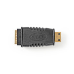 Nedis HDMI™ Adapter | HDMI ™ minikontakt | HDMI™ Output | Gull belagt | Rett | ABS | Sort | 1 stk. | Blister Nedis HDMI™ Adapter | HDMI ™ minikontakt | HDMI™ Output | Gull belagt | Rett | ABS | Sort | 1 stk. | Blister