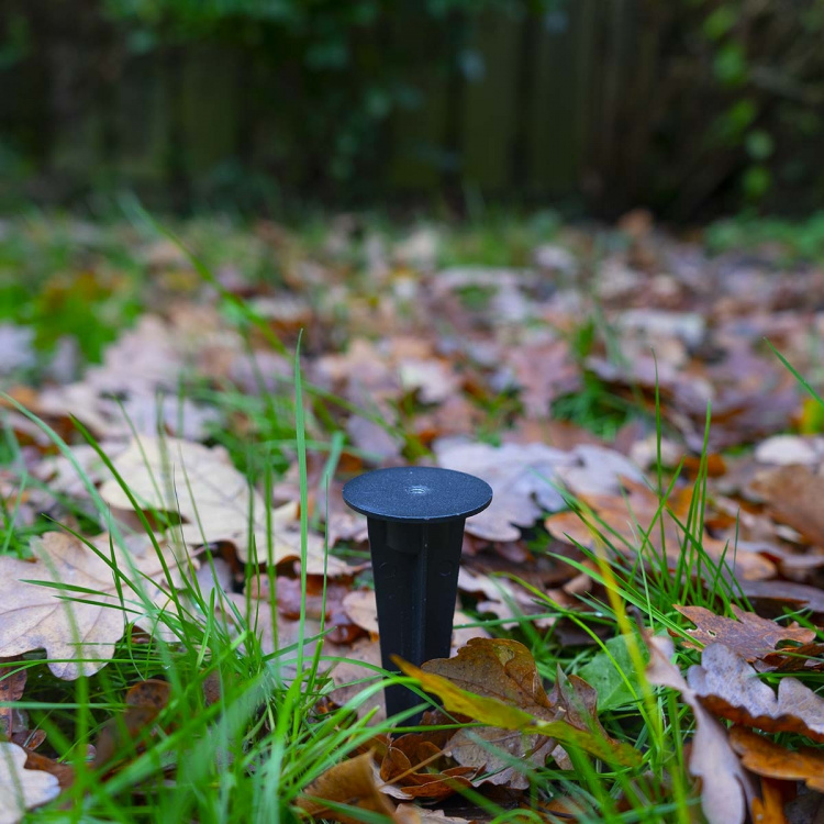 Nedis Jordspyd | 2 stk. | Aluminium | Sort Nedis Jordspyd | 2 stk. | Aluminium | Sort