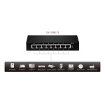Edimax 8-porters Gigabit Desktop Switch