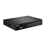 Edimax Lang rekkevidde 8-porters Gigabit PoE+ Switch med DIP Switch