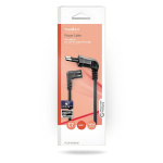Nedis Strømkabel | Euro Hann | IEC-320-C7 | Vinklet | Vinklet Venstre | Nikkel belagt | 3.00 m | Rund | PVC | Sort | Boks