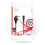 Nedis UK Strømkabel | UK Male | IEC-320-C7 | 5.00 m | Yes | 2 x 0.75 mm² | Kobber | Rund | Nikkel belagt | UK | PVC | Nettplugg: UK / Type G | 250 V AC | 3 A | Sort Nedis UK Strømkabel | UK Male | IEC-320-C7 | 5.00 m | Yes | 2 x 0.75 mm² | Kobber | Rund | Nikkel belagt | UK | PVC | Nettplugg: UK / Type G | 250 V AC | 3 A | Sort