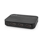 Nedis HDMI ™ Converter | 1x USB-C™ / 2x HDMI™ Input | 1x HDMI™ Output | 1-veis | 4K@60Hz | 18 Gbps | ABS | Antrasitt Nedis HDMI ™ Converter | 1x USB-C™ / 2x HDMI™ Input | 1x HDMI™ Output | 1-veis | 4K@60Hz | 18 Gbps | ABS | Antrasitt