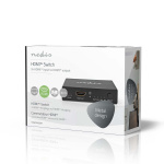 Nedis HDMI ™ Switch | 3-Port port(s) | 3x HDMI™ Input | 1x HDMI™ Output | 8K@60Hz | 45 Gbps | Fjernstyrtkontrolert | Aluminium | Antrasitt Nedis HDMI ™ Switch | 3-Port port(s) | 3x HDMI™ Input | 1x HDMI™ Output | 8K@60Hz | 45 Gbps | Fjernstyrtkontrolert | Aluminium | Antrasitt