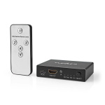 Nedis HDMI ™ Switch | 3-Port port(s) | 3x HDMI™ Input | 1x HDMI™ Output | 8K@60Hz | 45 Gbps | Fjernstyrtkontrolert | Aluminium | Antrasitt Nedis HDMI ™ Switch | 3-Port port(s) | 3x HDMI™ Input | 1x HDMI™ Output | 8K@60Hz | 45 Gbps | Fjernstyrtkontrolert | Aluminium | Antrasitt
