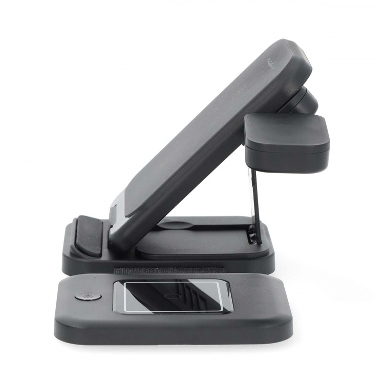 Nedis Trådløs lader | 3-i-1 | 15 W | LED indikator brukes | Inkludert kabel | USB-A / USB-C™ | 1.00 m