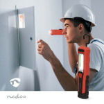 Nedis Work Lampe | 4 W | Batteri drevet | 5 V DC | N/A | Oppladningsbar | Lett varighet: 5 h | 300 lm | Lysrekkevidde: 20 m