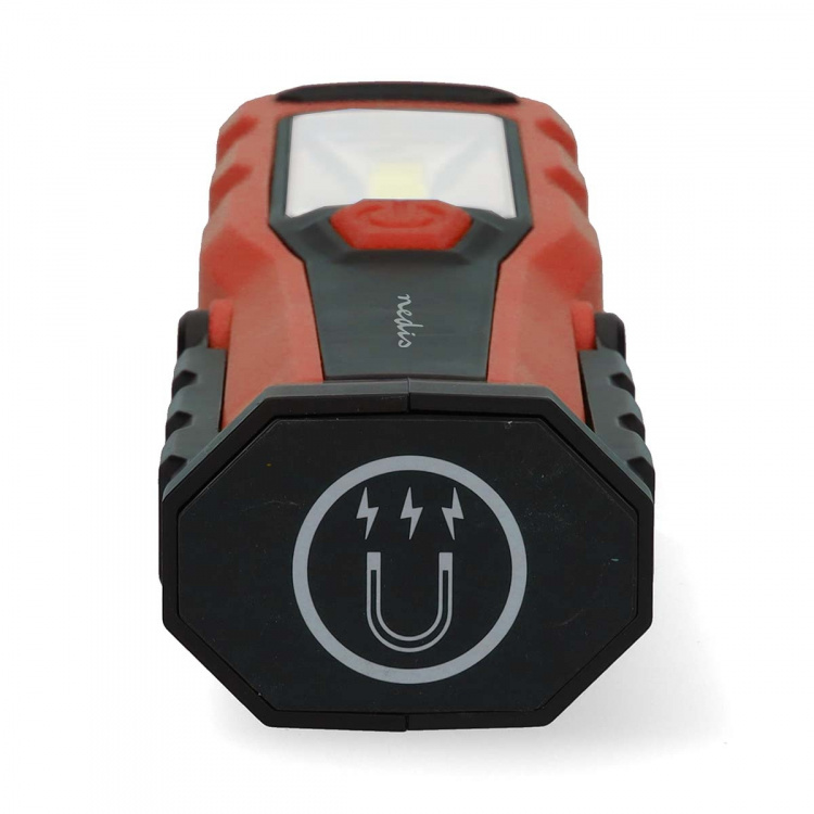 Nedis Work Lampe | 4 W | Batteri drevet | 5 V DC | N/A | Oppladningsbar | Lett varighet: 5 h | 300 lm | Lysrekkevidde: 20 m