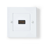 Nedis HDMI™ Veggboks | 1x HDMI™ Female | 4K@60Hz | HDMI™ Output | Sort | 18 Gbps | Gull belagt | Boks