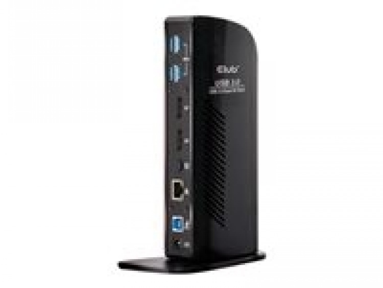 Club 3D USB 3.0-dokk med to skjermer 4K60Hz Club 3D USB 3.0-dokk med to skjermer 4K60Hz