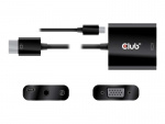 Club 3D Videogrensesnittkonverterer HDMI/VGA Svart Club 3D Videogrensesnittkonverterer HDMI/VGA Svart