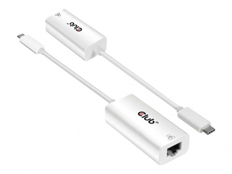 Club 3D nettverksadapter USB-C 3.2 Gen 1 1Gbps-kabling