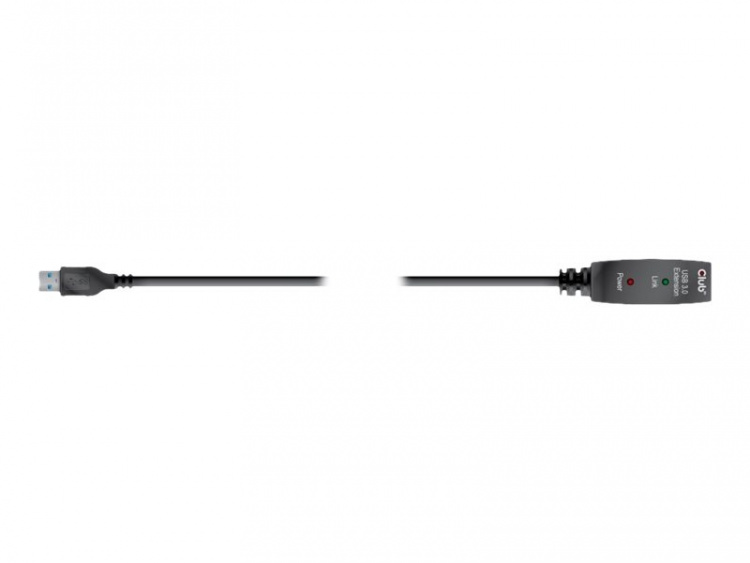 Club 3D USB 3.2 Gen1 aktiv repeaterkabel 5 m M/F 28AWG Club 3D USB 3.2 Gen1 aktiv repeaterkabel 5 m M/F 28AWG