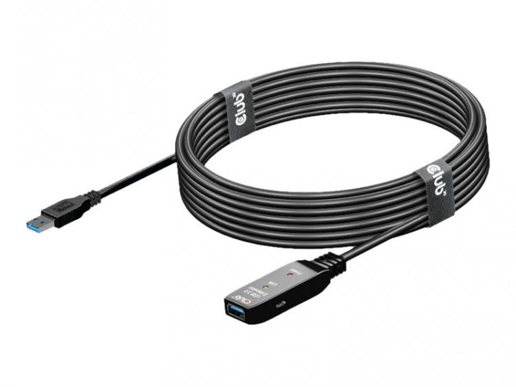 Club 3D USB 3.2 Gen1 aktiv repeaterkabel 5 m M/F 28AWG Club 3D USB 3.2 Gen1 aktiv repeaterkabel 5 m M/F 28AWG