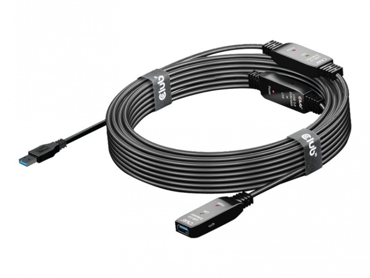 Club 3D USB 3.2 Gen1 aktiv repeaterkabel 15 m M/F 28AWG Club 3D USB 3.2 Gen1 aktiv repeaterkabel 15 m M/F 28AWG