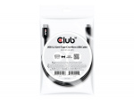 Club 3D USB 2.0 / USB 3.0 / USB 3.2 Gen 1 USB Type-C-kabel 1 m svart Club 3D USB 2.0 / USB 3.0 / USB 3.2 Gen 1 USB Type-C-kabel 1 m svart