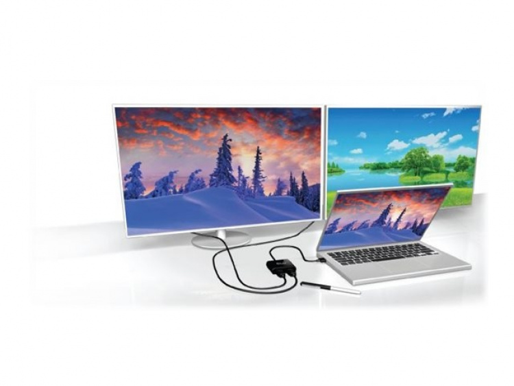 Club 3D Videoadapter DisplayPort / HDMI 20cm Svart Club 3D Videoadapter DisplayPort / HDMI 20cm Svart