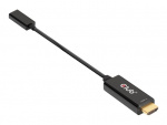 Club 3D Videoadapterkabel HDMI / USB 22 cm svart