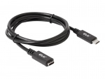 Club 3D USB Type-C-forlengelseskabel 1 m svart Club 3D USB Type-C-forlengelseskabel 1 m svart
