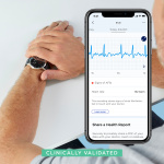 Withings Scanwatch EKG , aktivitetsklokke svart 42 mm