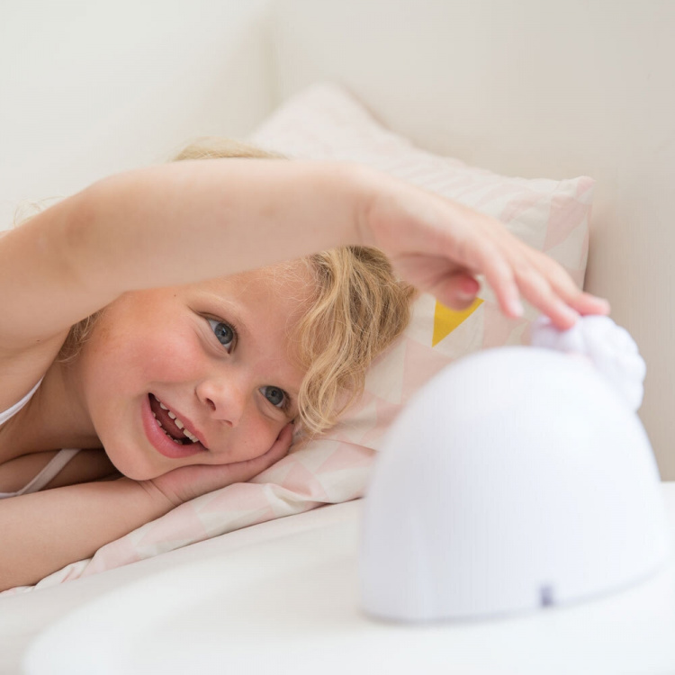 Zazu Sam søvnrytme vekkerklokke, sau, grå