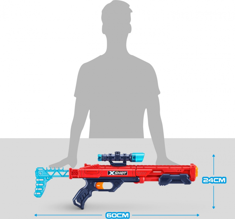 X-Shot Hawk Eye skumgummipistol