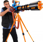 X-Shot Insanity-Motorisert Age Fire Gatlin-pistol med stativ - skumgummipistol
