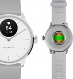 Withings Scanwatch Light smartklokke, 37 mm, hvit/grå