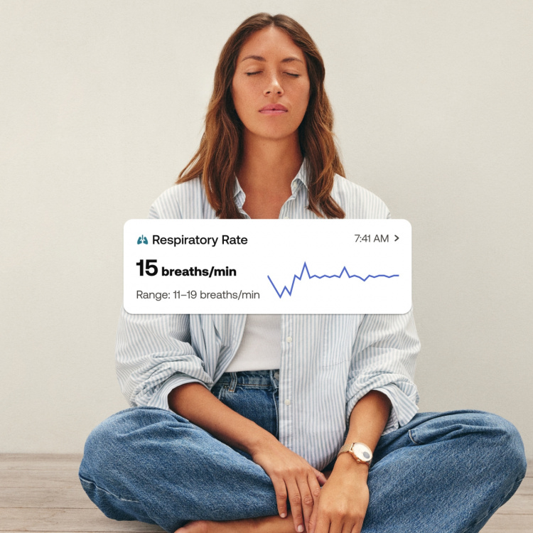 Withings Scanwatch Light smartklokke, 37 mm, hvit/roségull