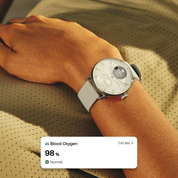 Withings Scanwatch 2 smartklokke, 38 mm, svart