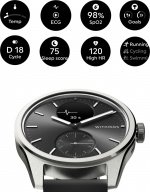 Withings Scanwatch 2 smartklokke, 42 mm, svart