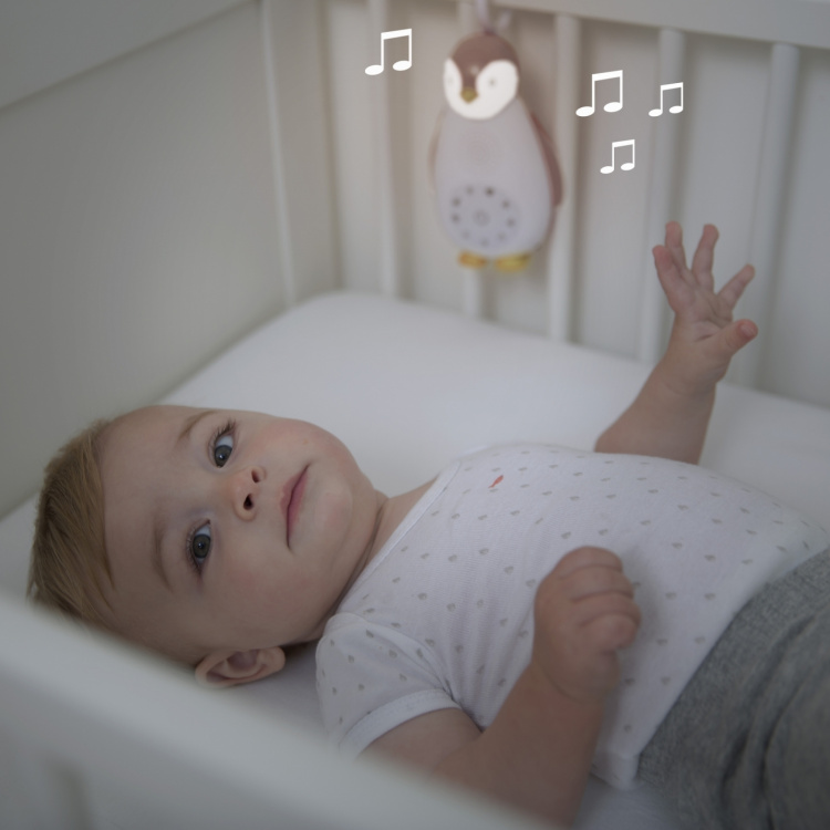 Zazu Zoe Zoe høyttaler nattlys, pingvin, grå Zazu Zoe Zoe høyttaler nattlys, pingvin, grå