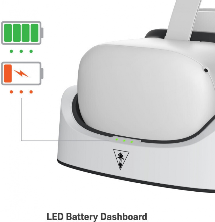 Turtle Beach Fuel VR-lader, Meta Quest 2 Turtle Beach Fuel VR-lader, Meta Quest 2