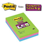 3M Post-it Super-Sticky stafettpinne 102 x 152 mm