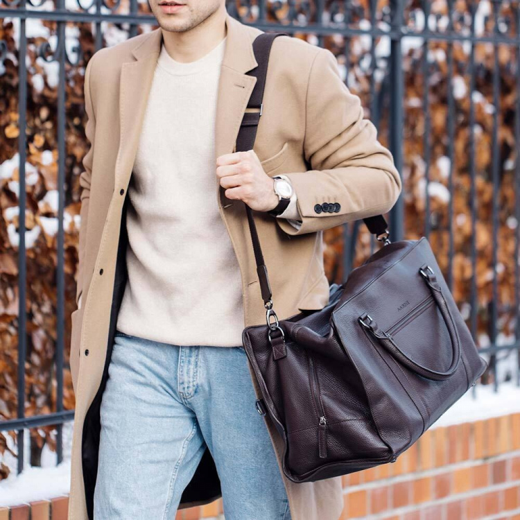 Aarni Weekend-veske, mørkebrun