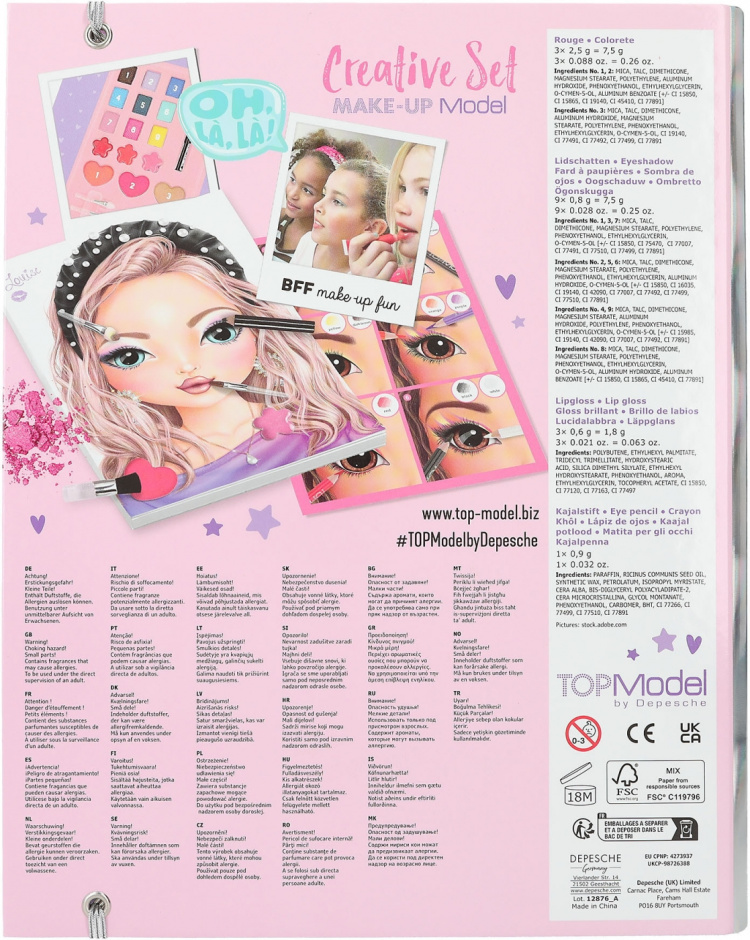 TOPModel Make-Up Studio 2.0 designbok TOPModel Make-Up Studio 2.0 designbok