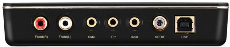 ASUS Xonar U7MKII USB-lydkort, svart