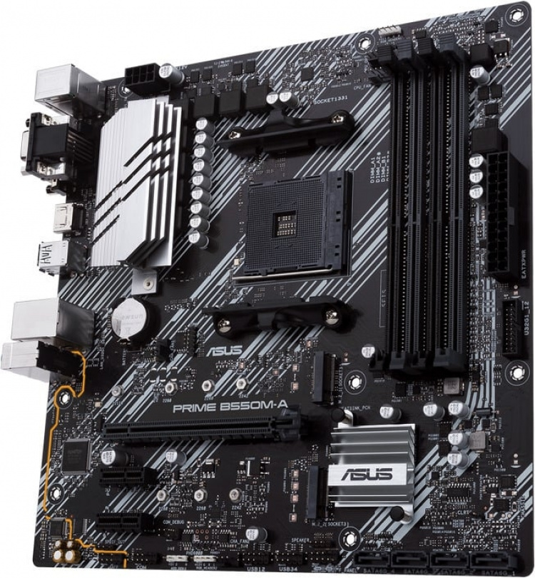 ASUS Prime B550M-A AM4 microATX-hovedkort ASUS Prime B550M-A AM4 microATX-hovedkort