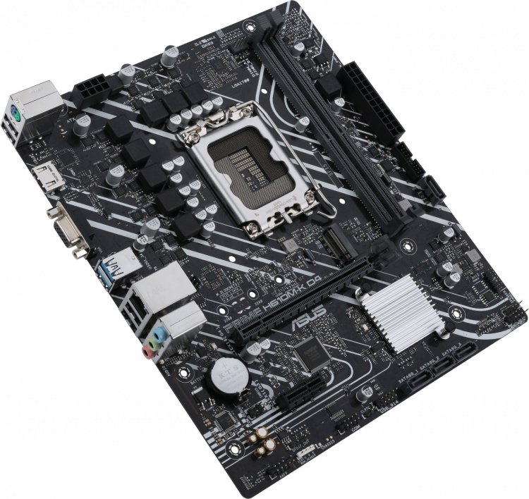 ASUS PRIME H610M-K D4 LGA 1700 mATX-hovedkort ASUS PRIME H610M-K D4 LGA 1700 mATX-hovedkort