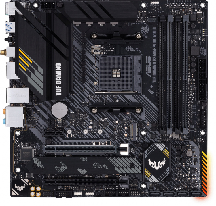 ASUS TUF GAMING B550M-PLUS WIFI II AM4 mikro-ATX-hovedkort