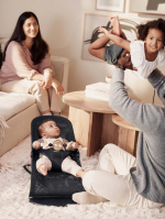 BabyBjörn Googly Eyes-leke for babysitter, svart og hvit