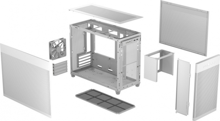 ASUS Prime AP201 Micro-ATX-kabinett, hvit ASUS Prime AP201 Micro-ATX-kabinett, hvit