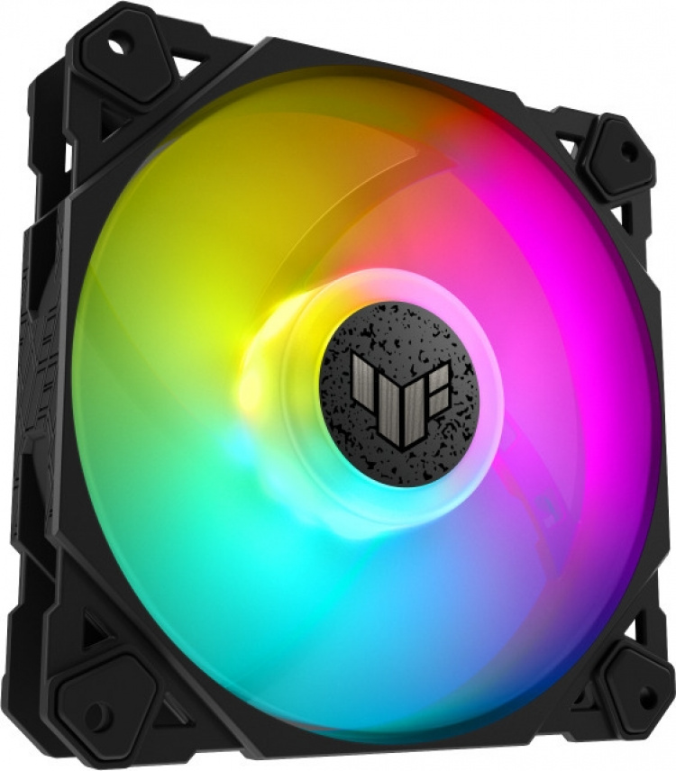 ASUS TUF Gaming TF 120 ARGB PWM-vifte, 120 mm, 3-pakning ASUS TUF Gaming TF 120 ARGB PWM-vifte, 120 mm, 3-pakning