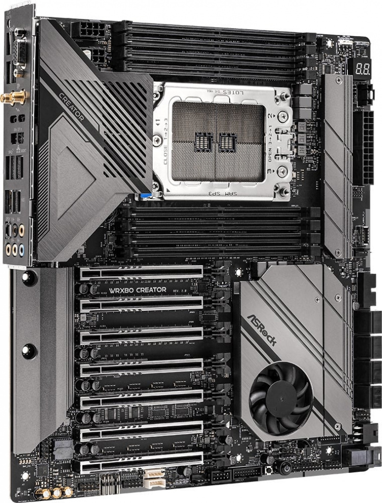 ASRock WRX80 Creator R2.0 E-ATX-hovedkort