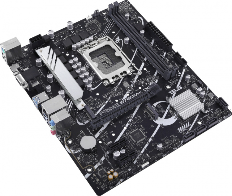 ASUS PRIME B760M-K D4 mATX-hovedkort
