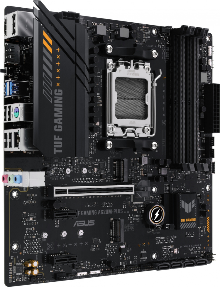 ASUS TUF GAMING A620M-PLUS mATX-hovedkort