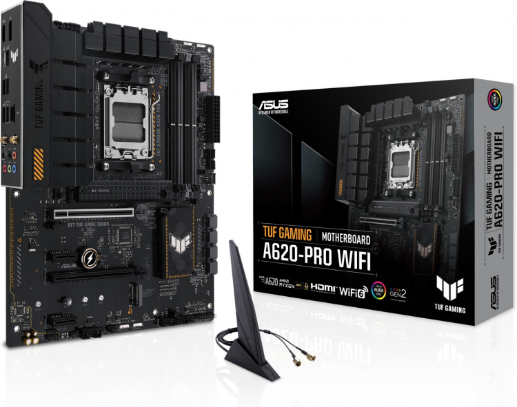 ASUS TUF GAMING A620-PRO WIFI ATX-hovedkort ASUS TUF GAMING A620-PRO WIFI ATX-hovedkort