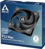 Arctic Cooling Arctic P12 Max-vifte, 120 mm, svart